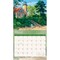 Brush Dance; Light the Way Home | 2027 13.75 x 24 Inch (Hanging) Monthly Deluxe Wall Calendar | Featuring the Artwork of Luke Buck | Linen Envelope | Foil Stamped Cover; Category:Wall Calendars; Image:4